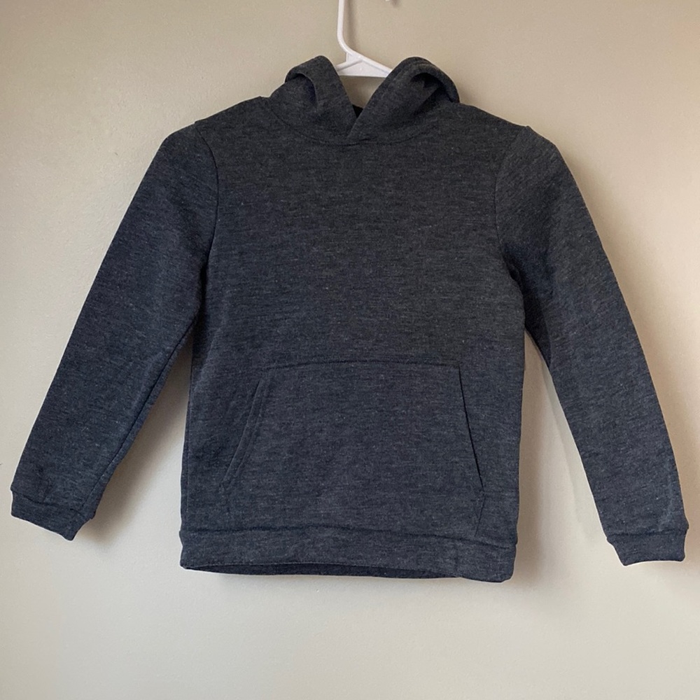 Highland Originals Fleece Hoodie Charcoal Size 8